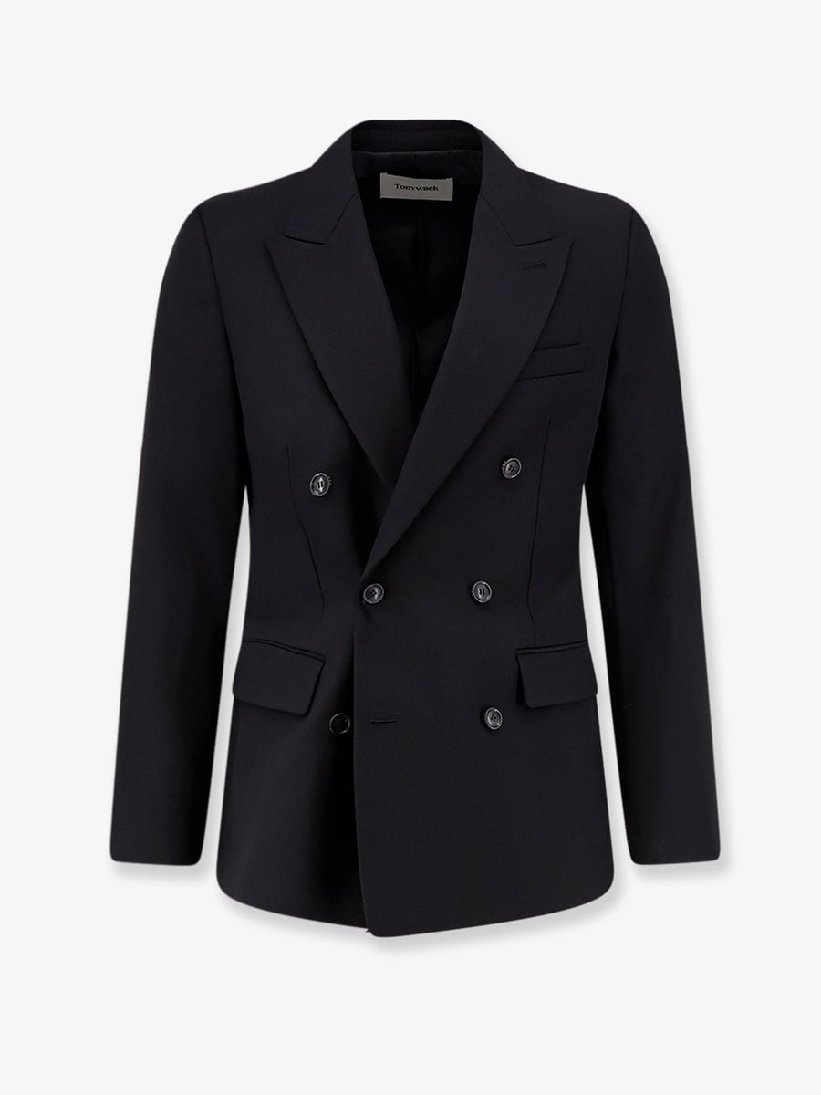 TONYWACK Tailored wool blend blazer