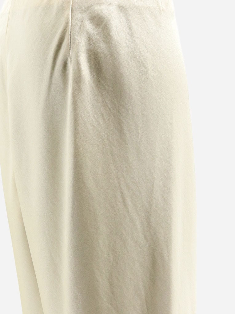 VINCE. Satin trousers, view 3