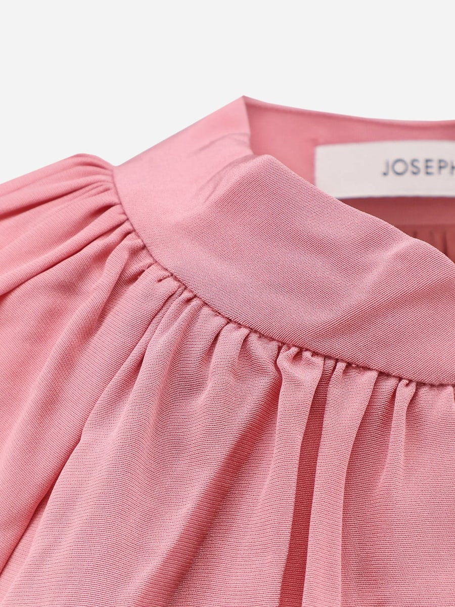 JOSEPH Mira satin jacket, view 3