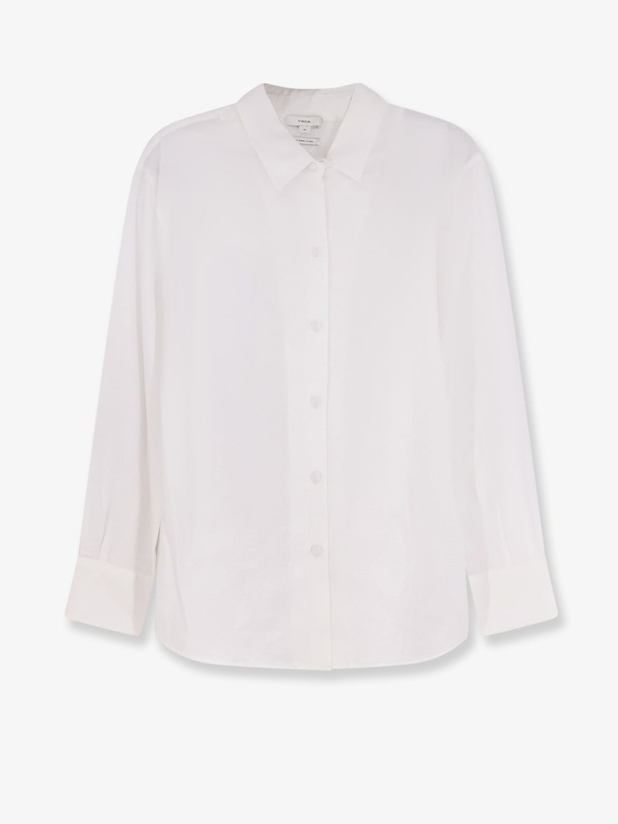 VINCE. Lyocell shirt