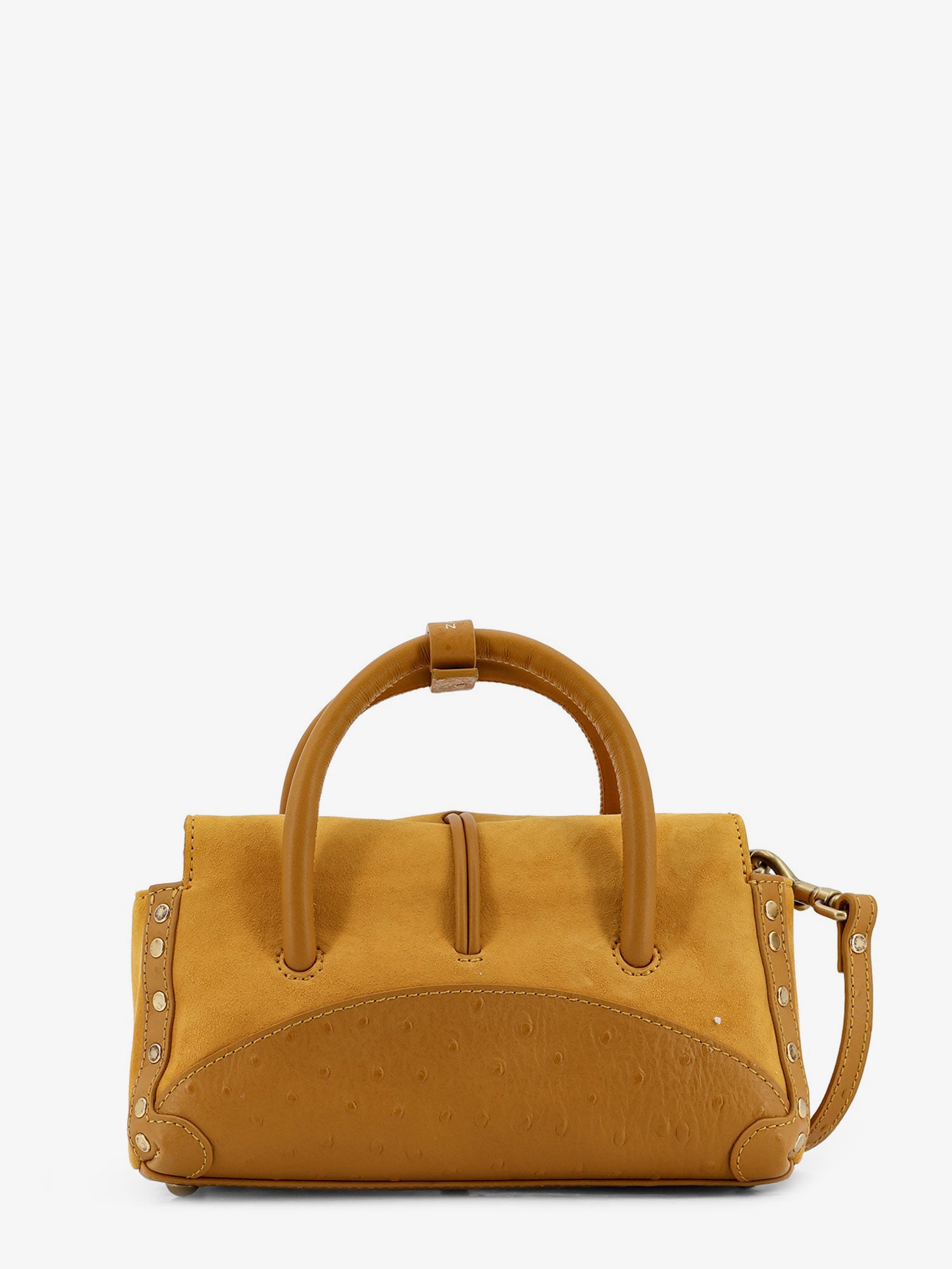 ZANELLATO Dotta baby suede crossbody bag, view 2