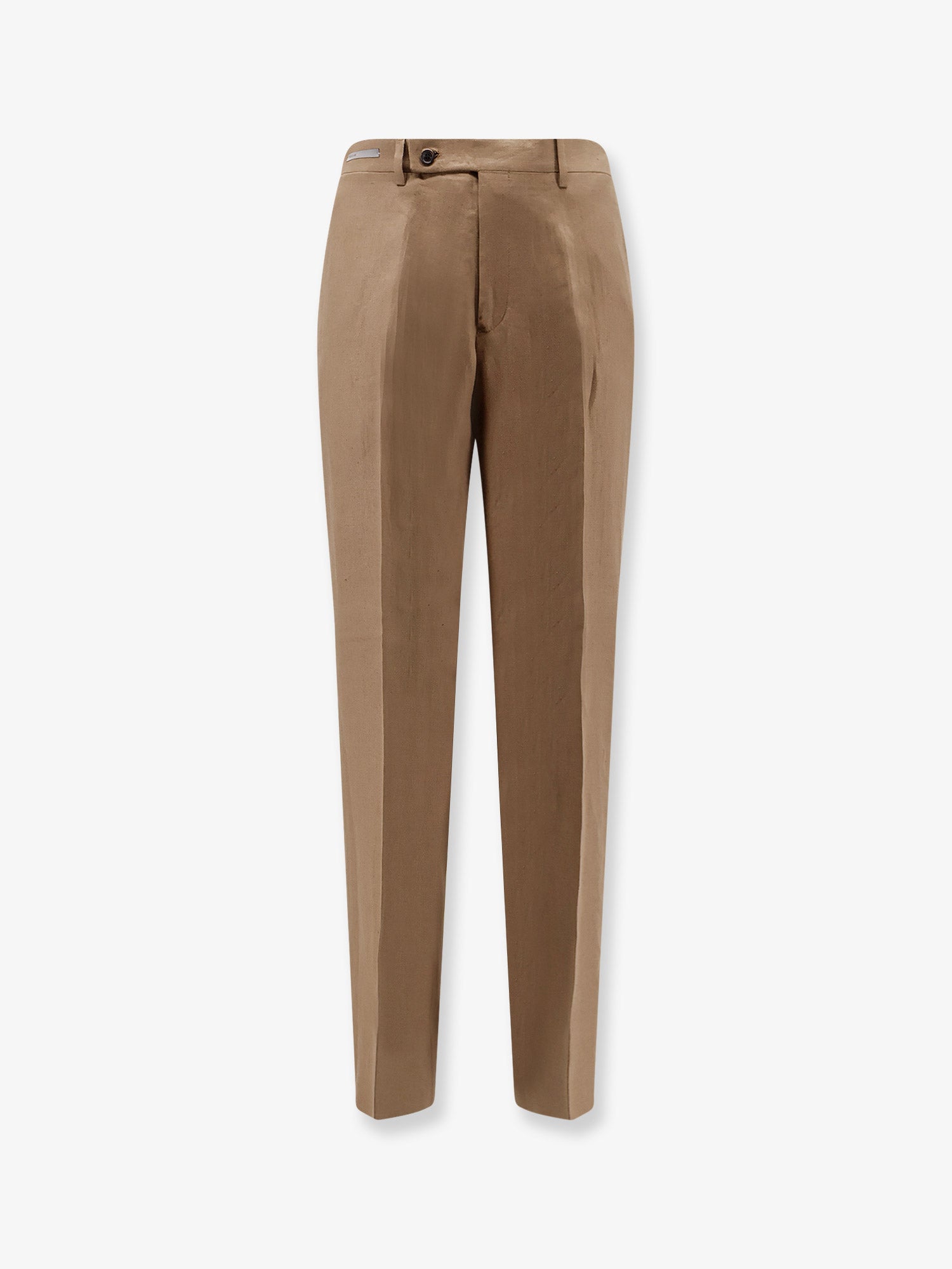 Corneliani Regular linen trousers