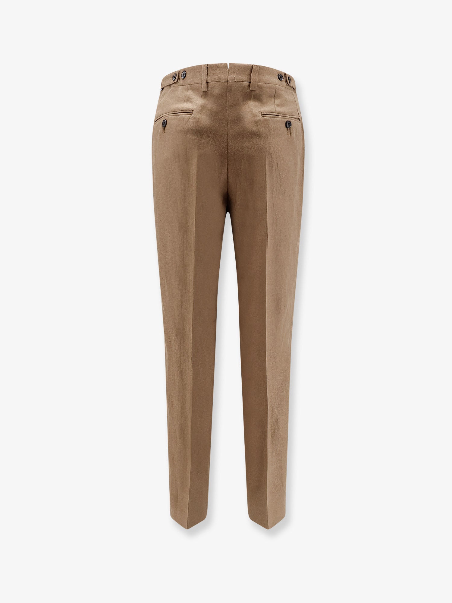Corneliani Regular linen trousers, view 2