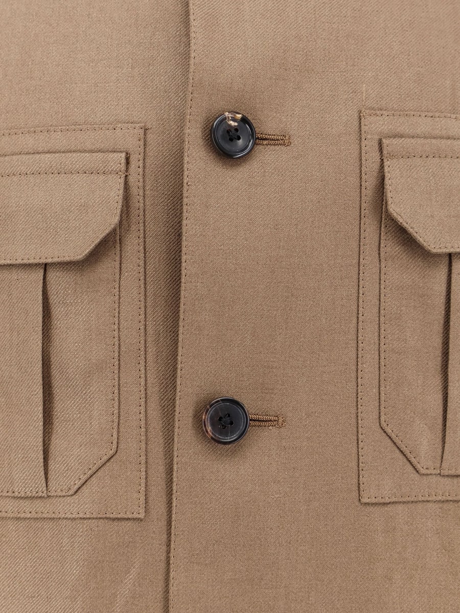 Corneliani Leather Jacket, view 3