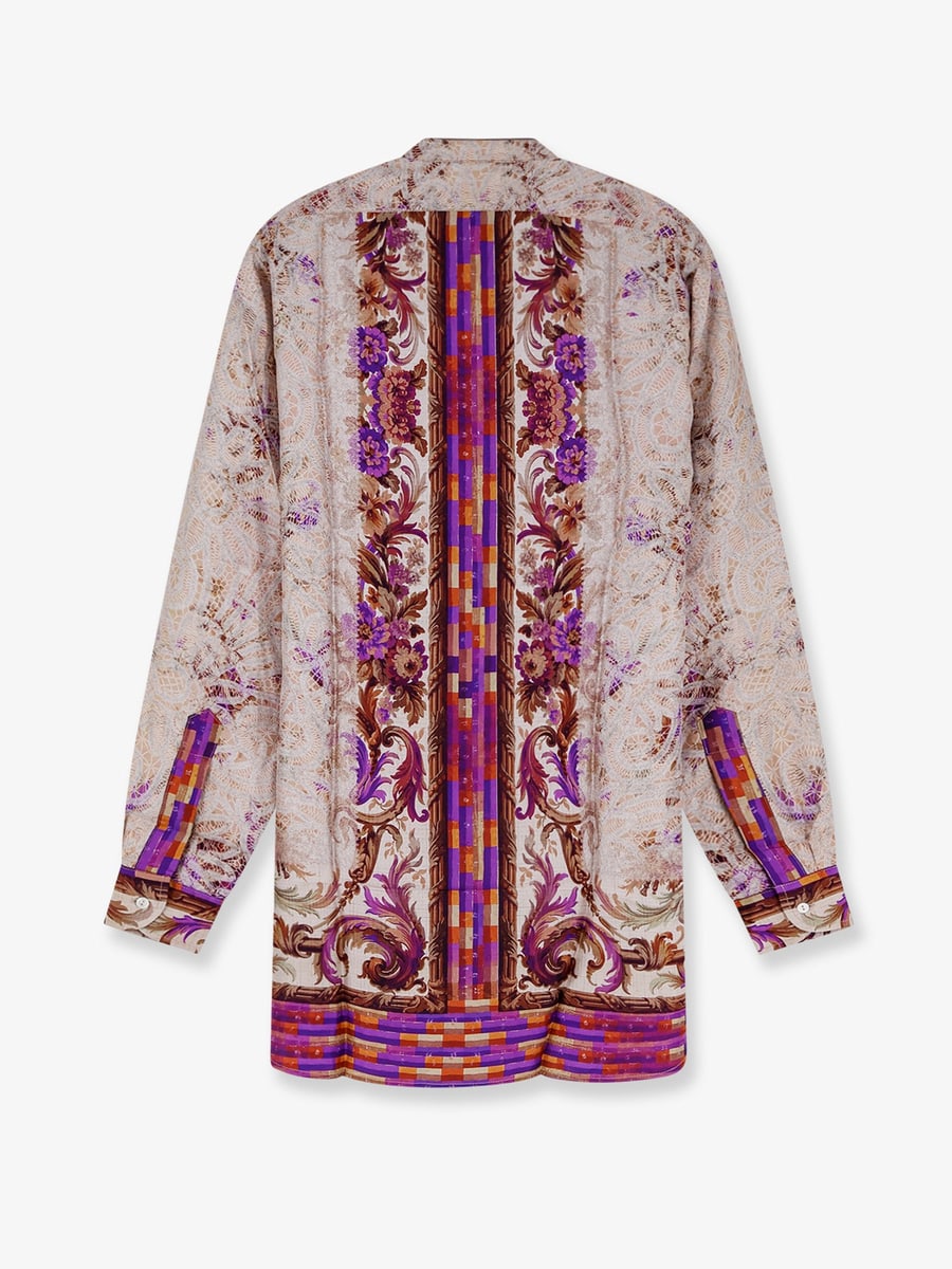 PIERRE-LOUIS MASCIA Silk shirt, view 2