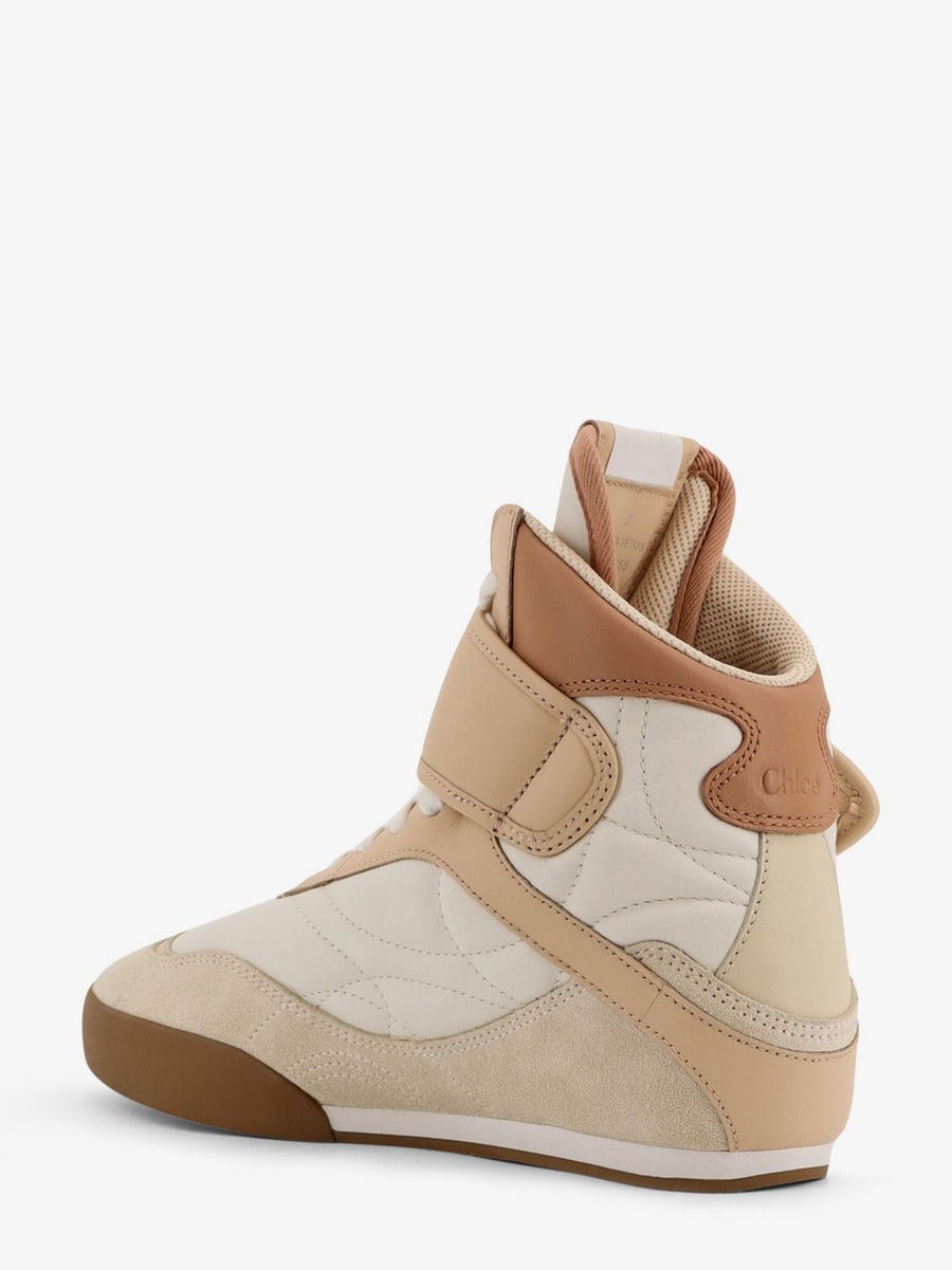 Chloé Chloé Kick leather sneakers, view 3