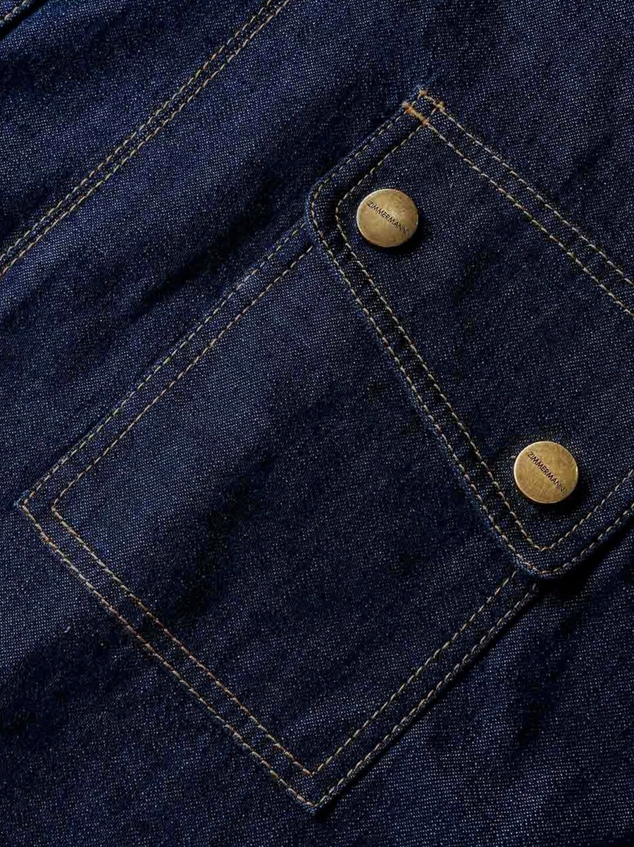 Zimmermann Cargo denim shirt, view 3