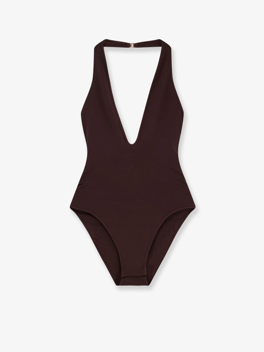 Zimmermann Luna Halter Bodysuit
