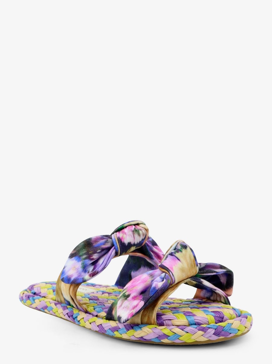 Zimmermann Carousel multicolored raffia sandals, view 2