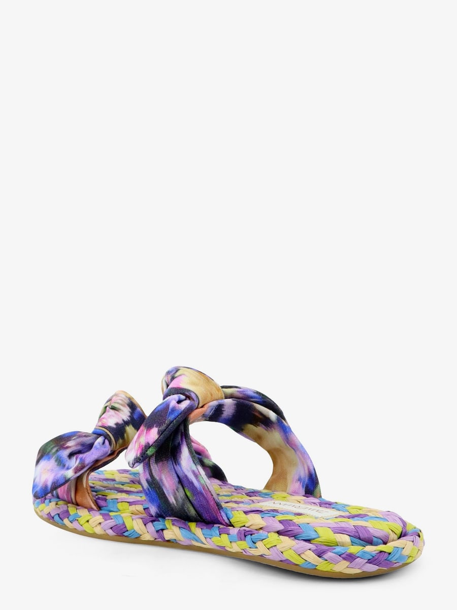 Zimmermann Carousel multicolored raffia sandals, view 3