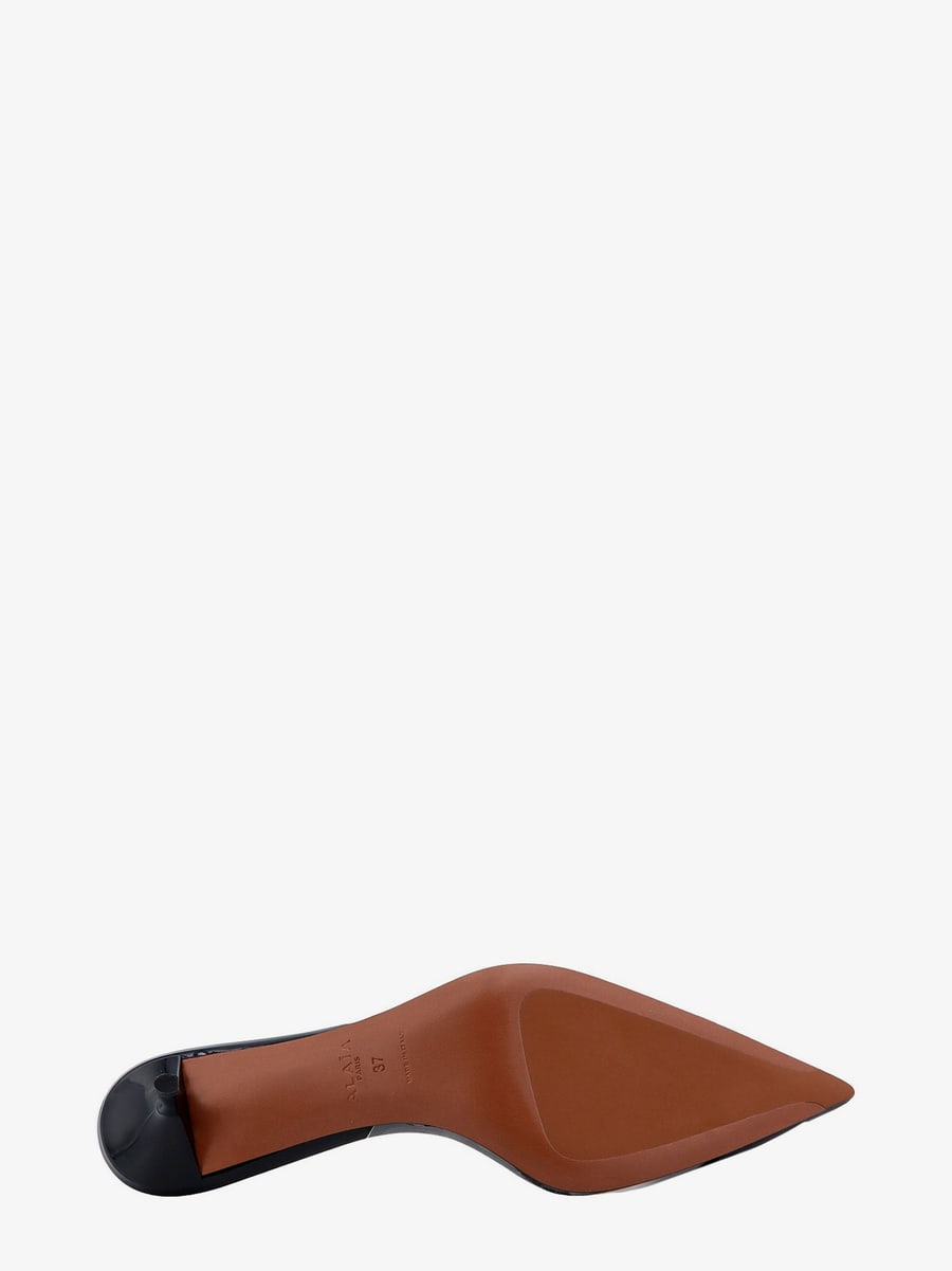 Alaïa Le Coeur Slingback PVC and leather pumps, view 6