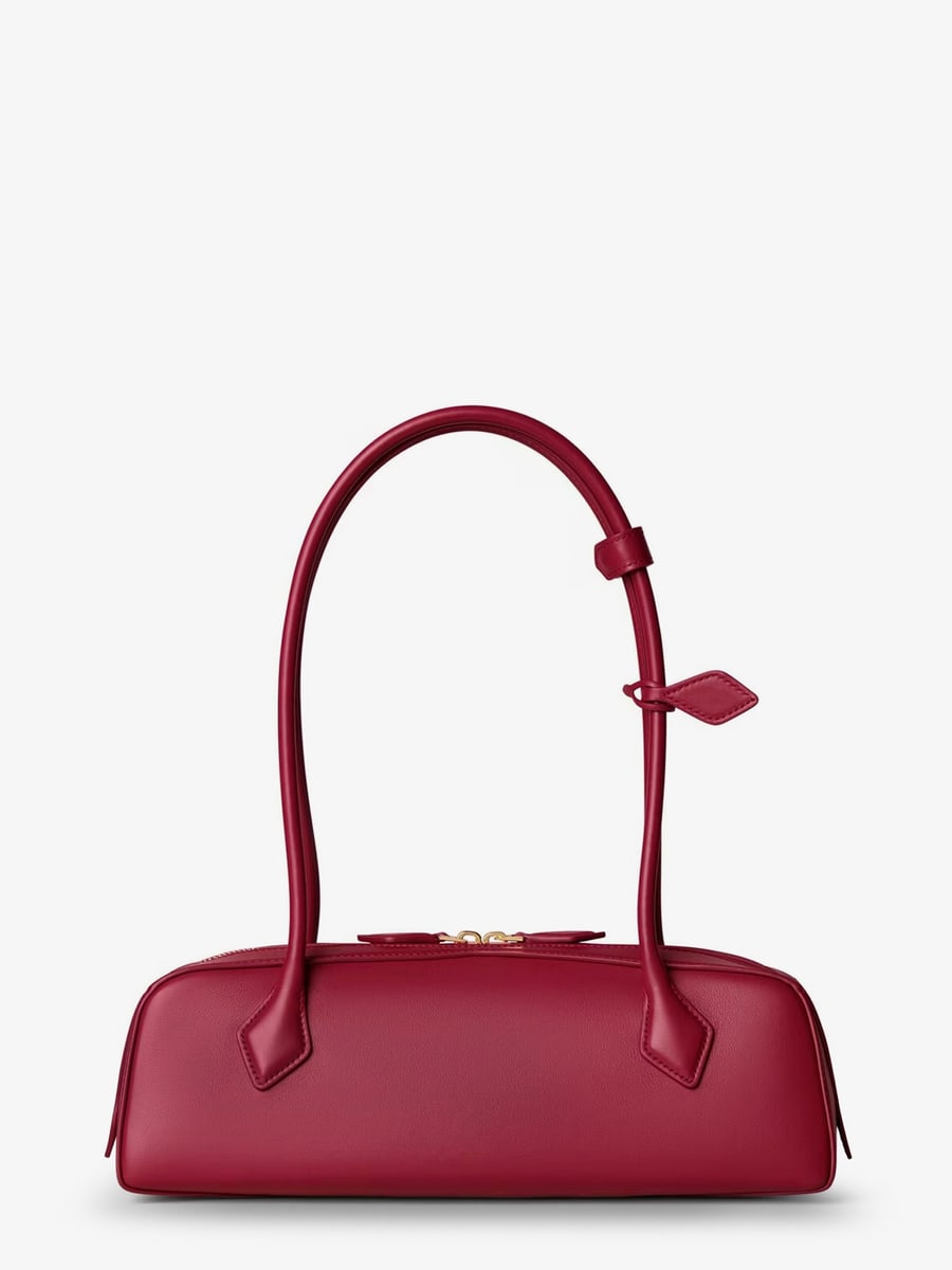 Alaïa Le Teckel leather shoulder bag, view 3