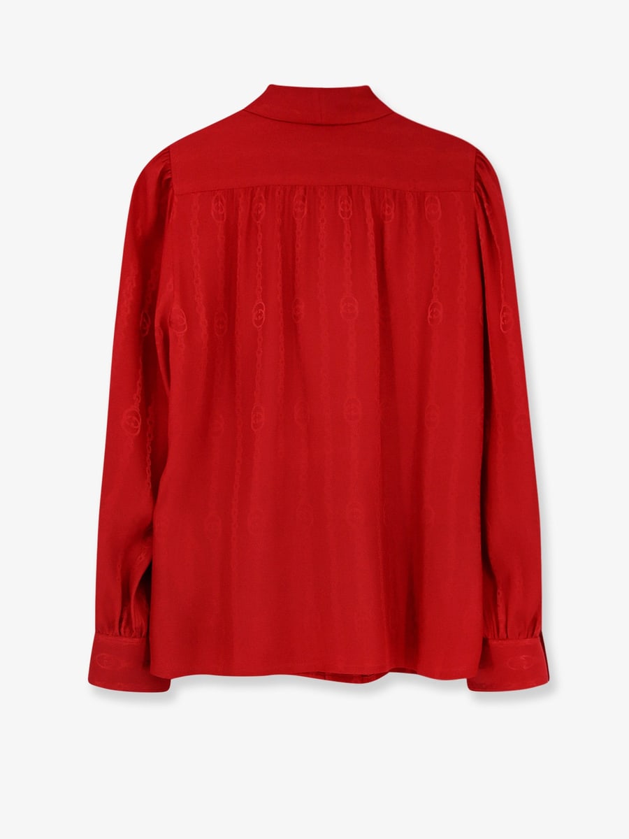 Gucci Silk shirt with bow, view 4