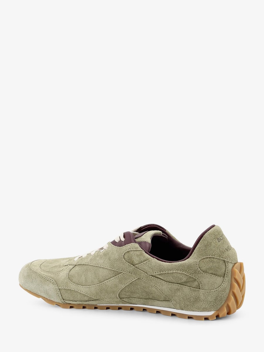 Bottega Veneta Orbit Flash Suede Sneakers, view 3