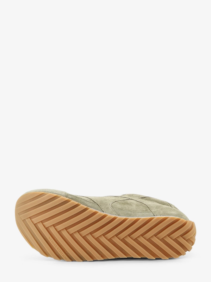 Bottega Veneta Orbit Flash Suede Sneakers, view 4