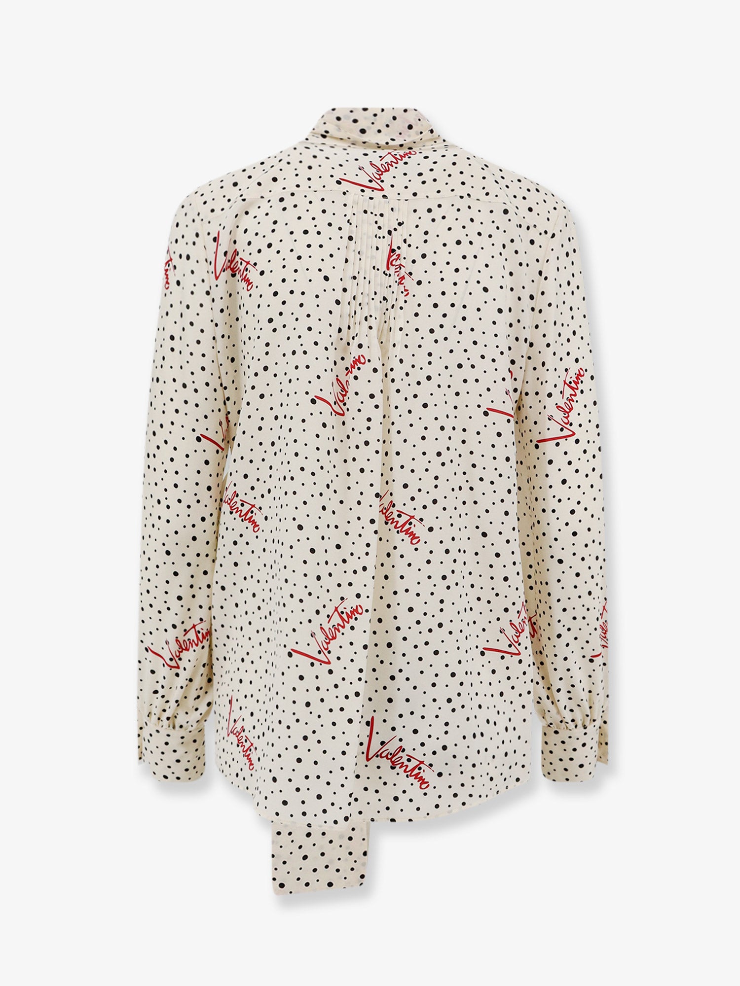 VALENTINO Bollicine Plusdepois Crepe De Chine Shirt, view 2