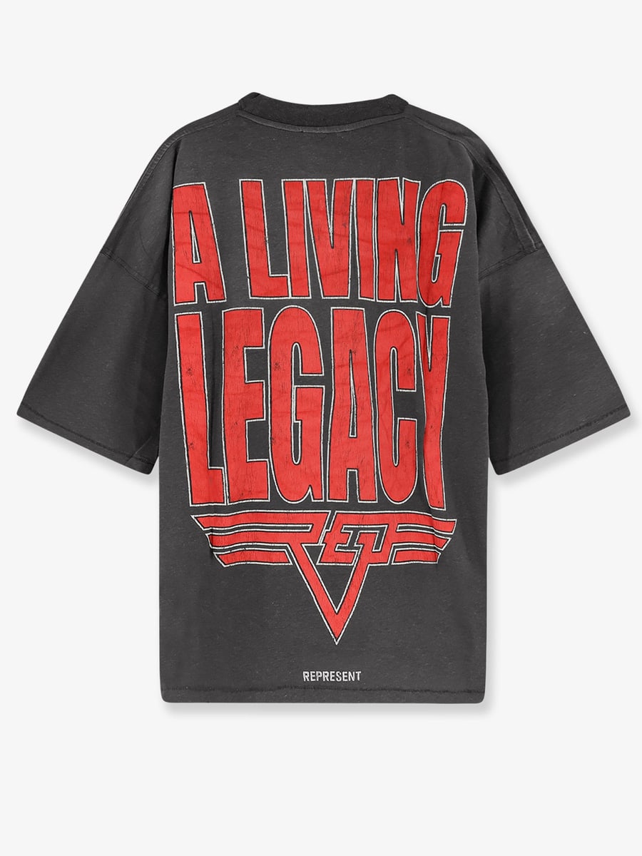 REPRESENT Living Legacy reversible organic cotton and hemp T-Shirt, view 2