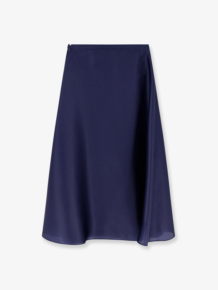 ALBERTA FERRETTI Silk skirt, view 2