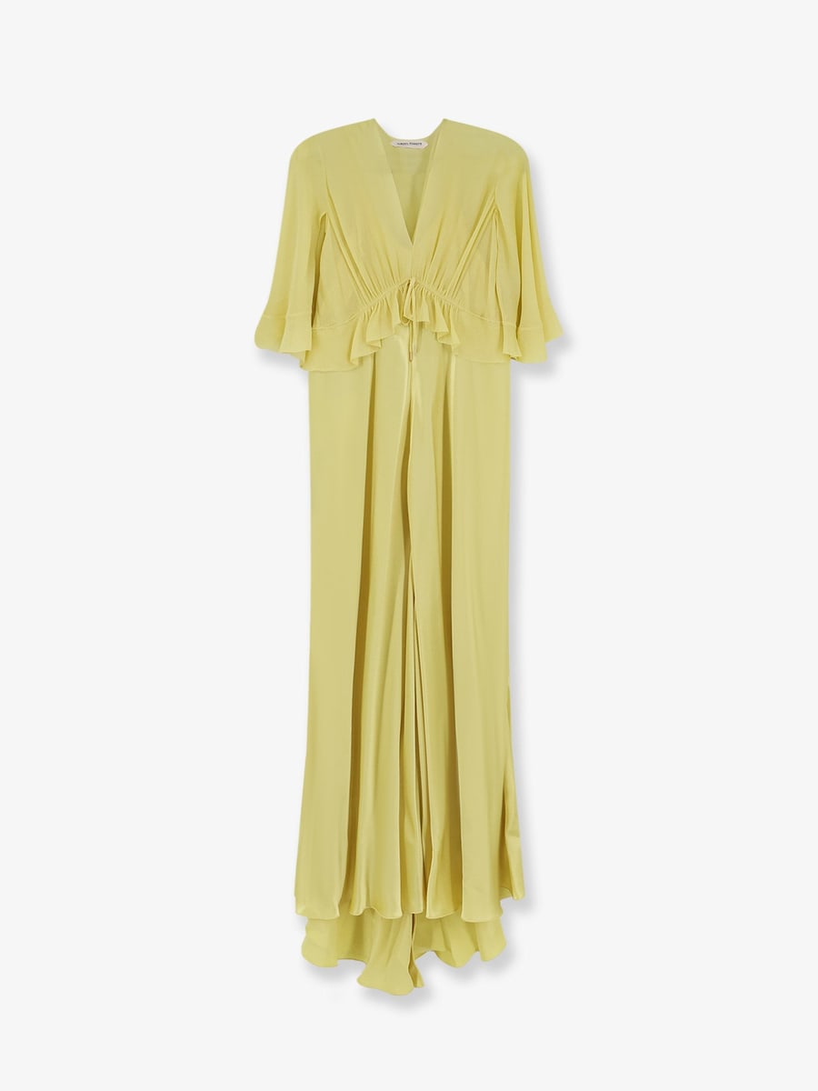 ALBERTA FERRETTI Satin long dress