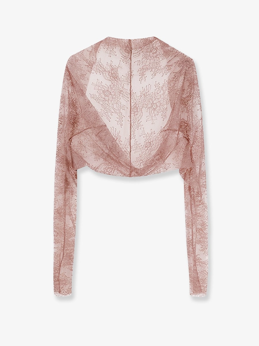 ALBERTA FERRETTI Lace shrug, view 2