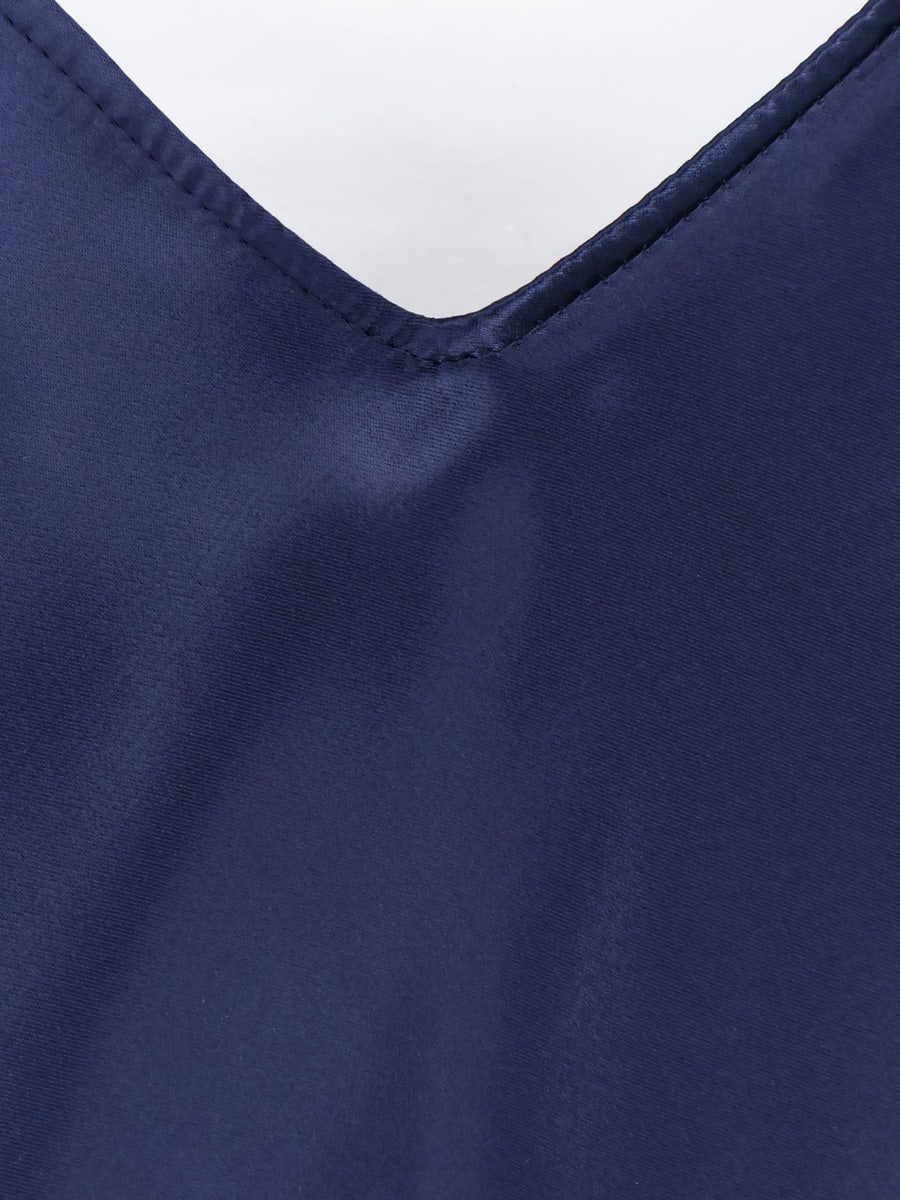 ALBERTA FERRETTI Satin top, view 3
