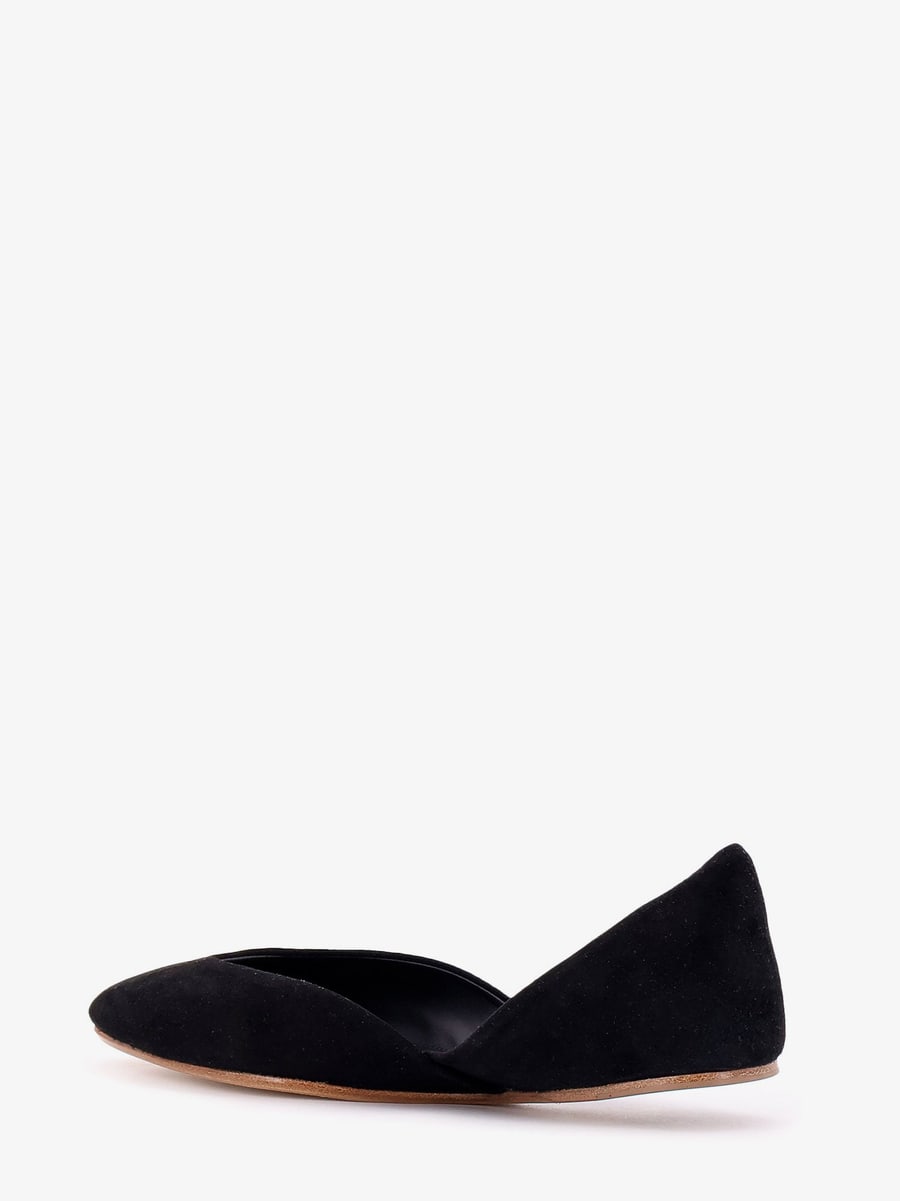 The Row Suede ballerinas, view 4