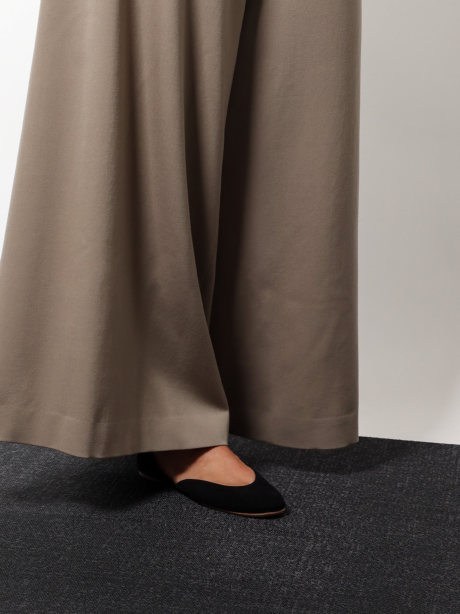 The Row Suede ballerinas, view 2