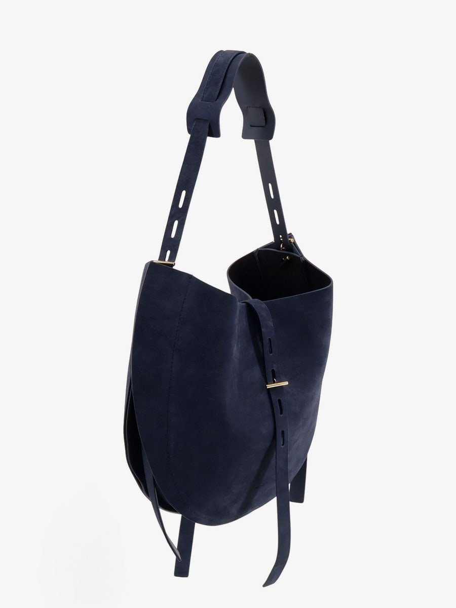 MINOBOSSI Suede crossbody bag, view 3