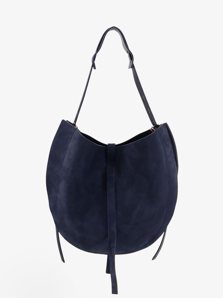 MINOBOSSI Suede crossbody bag, view 2