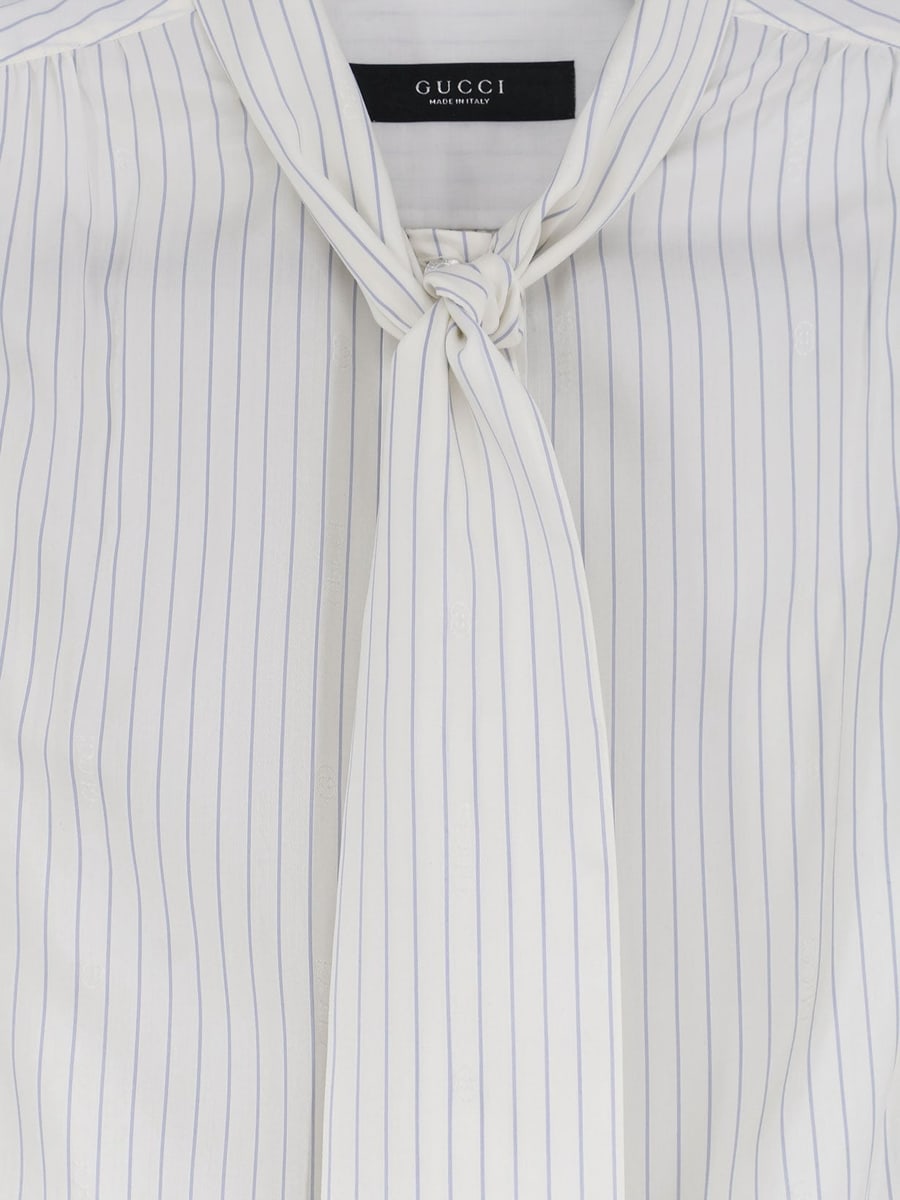 Gucci Striped silk shirt, view 5