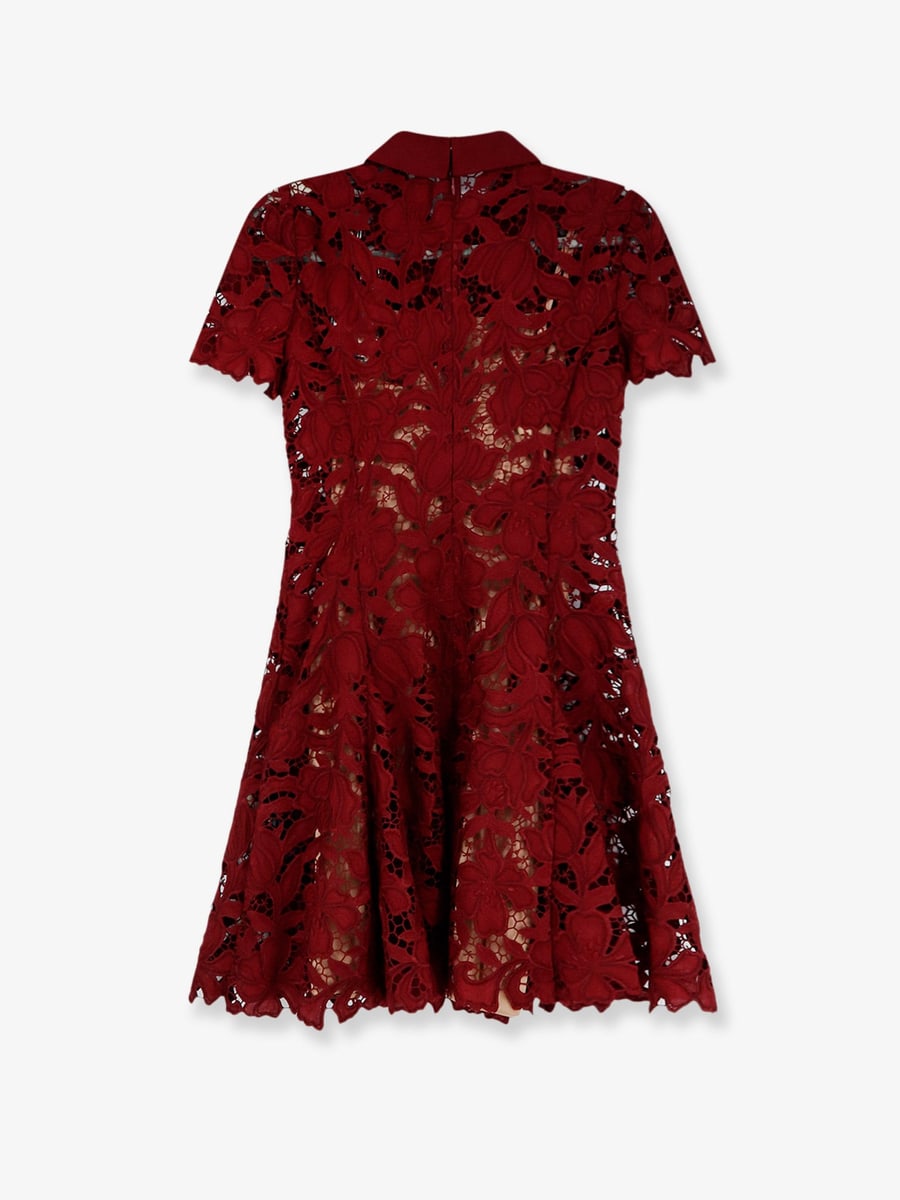 self-portrait Lace Mini Dress, view 4
