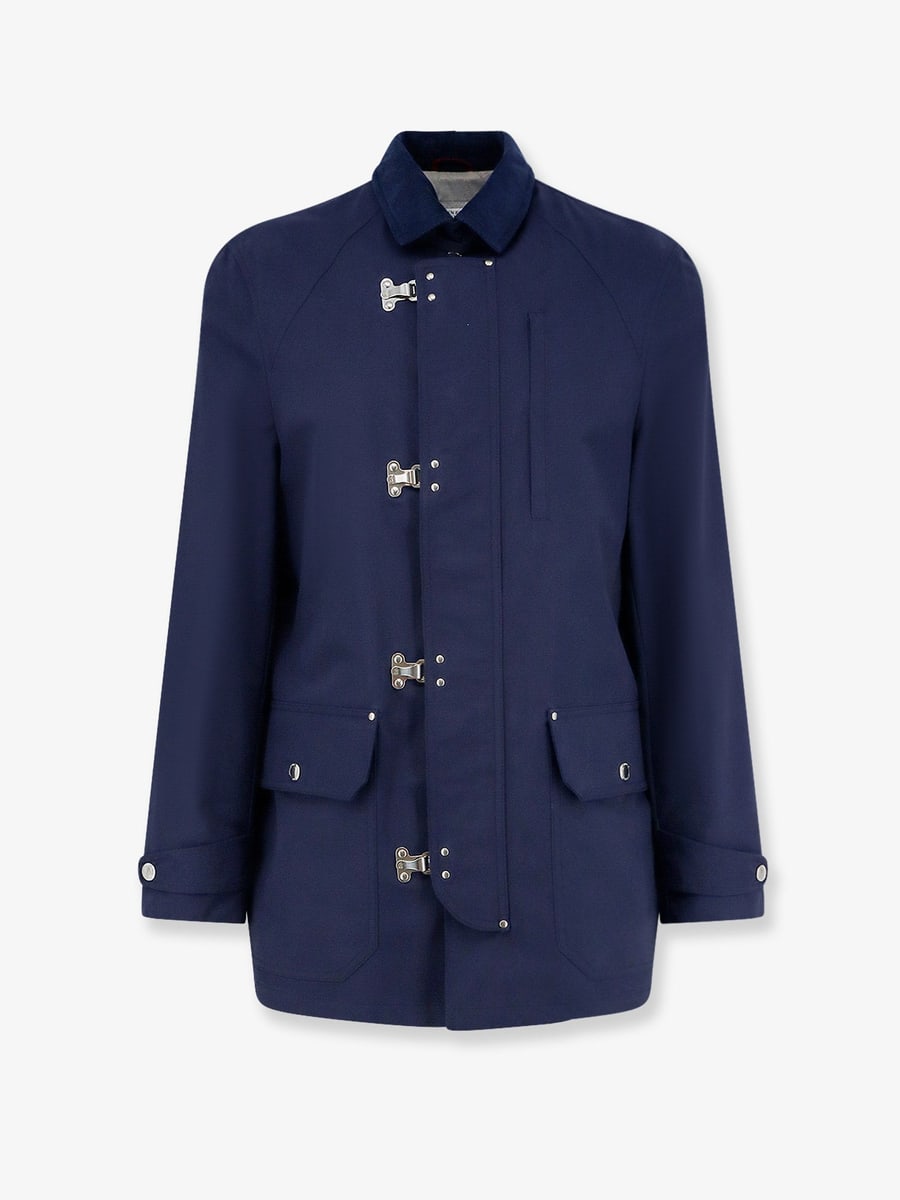 Brunello Cucinelli Water-resistant jacket with hooks