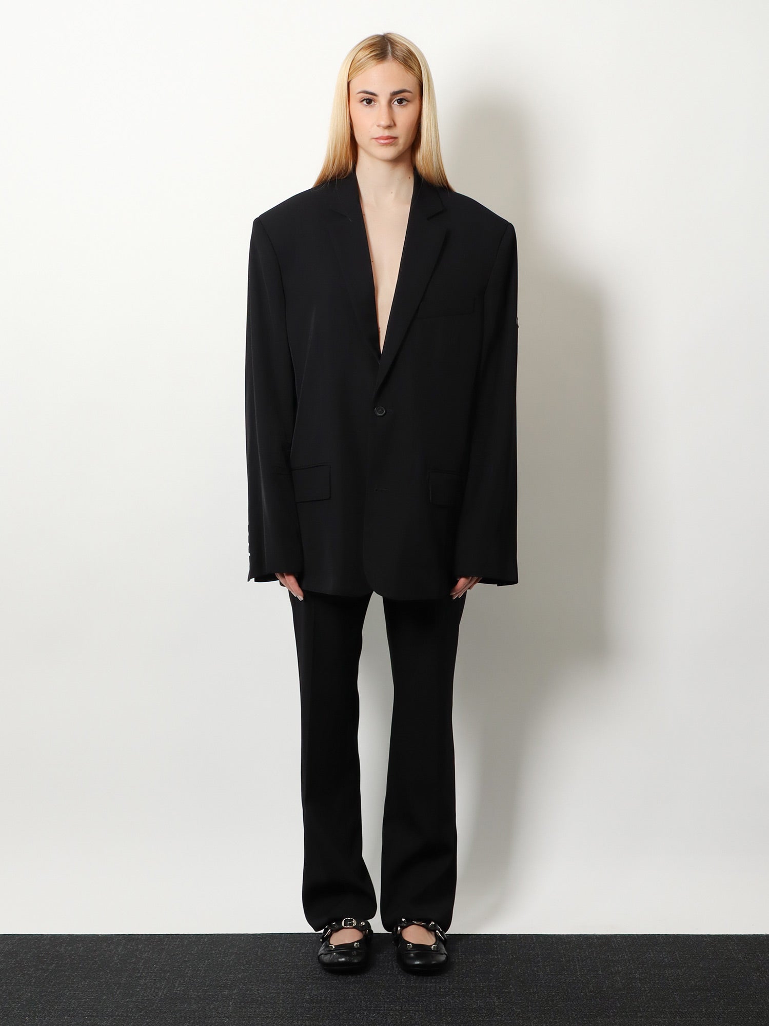Balenciaga Washed SB viscose blazer, view 2