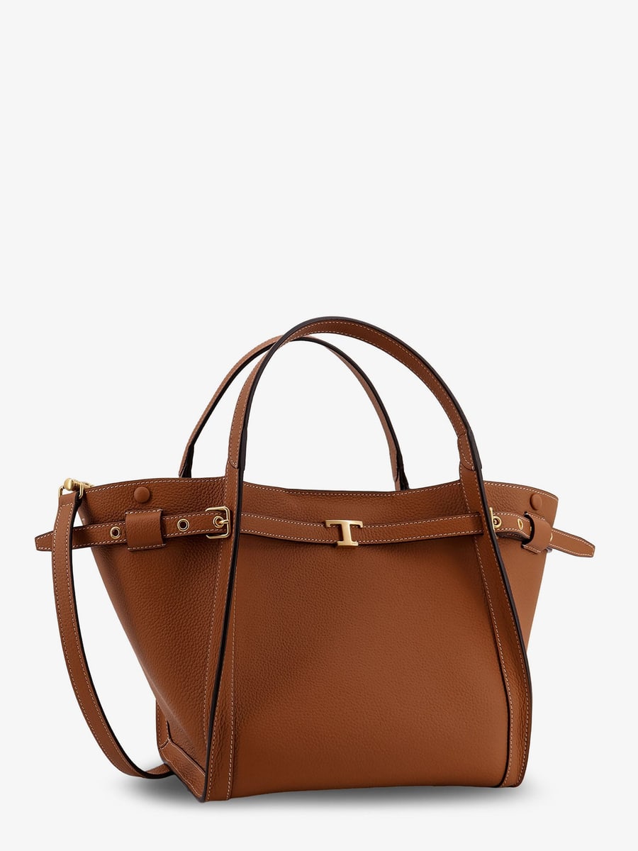 Tod's Hammered leather shopping bag, view 3