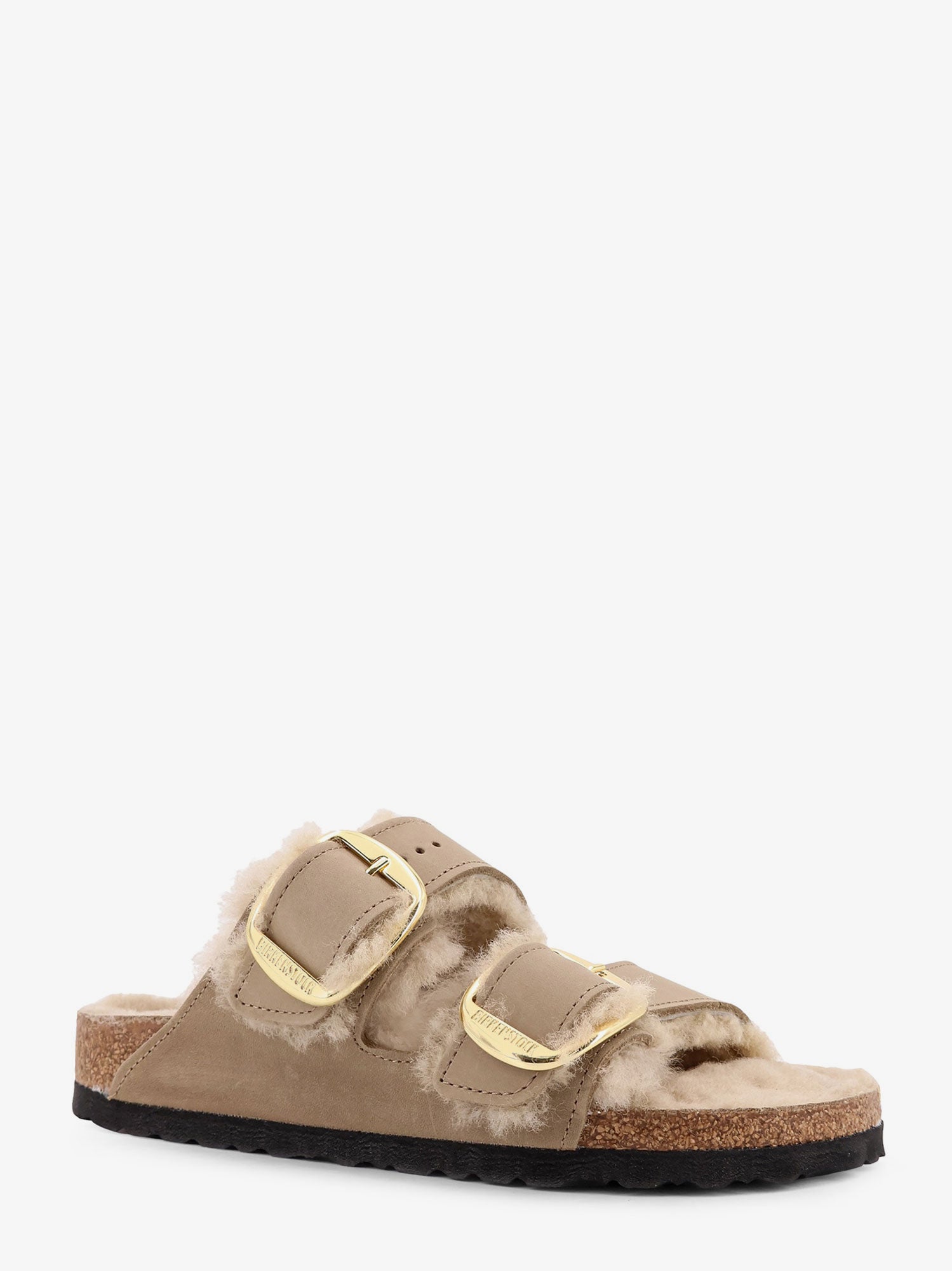 BIRKENSTOCK Arizona Big Buckle Shearling sandals, view 2