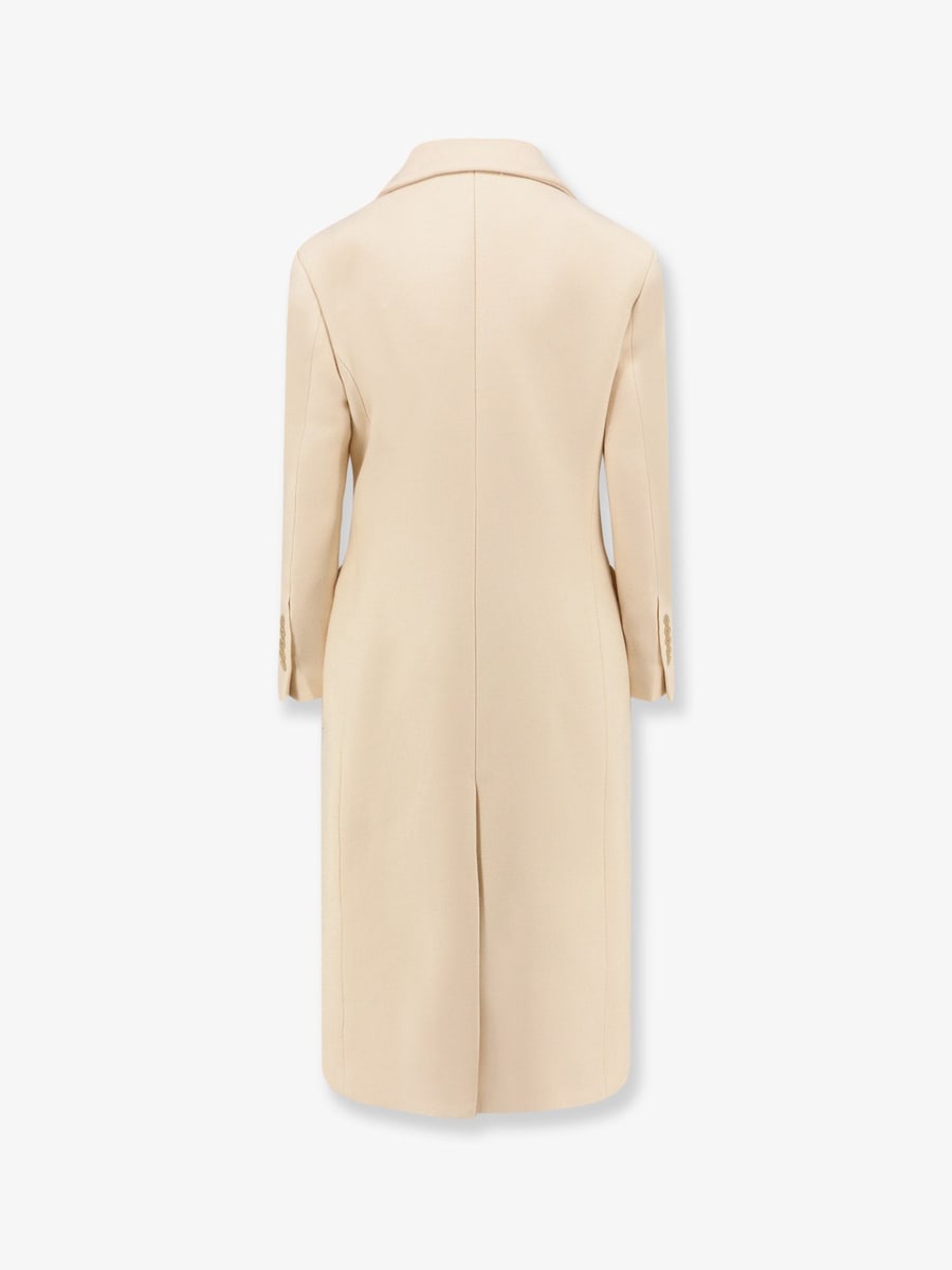 ROHE Hourglass wool double-breasted coat, view 2