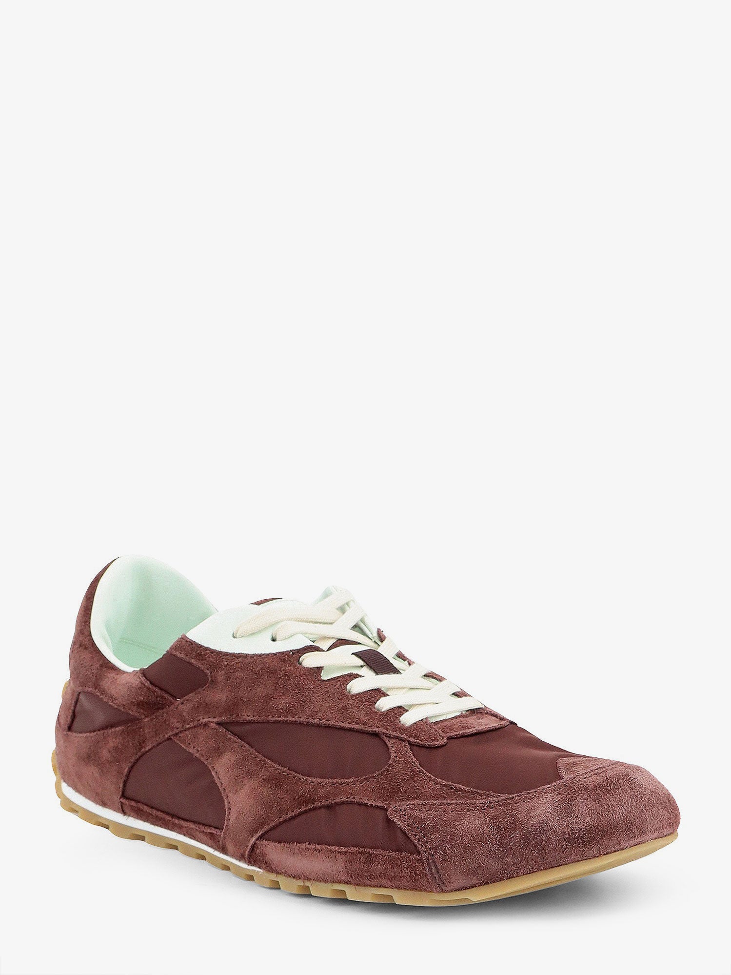 Bottega Veneta Orbit Flash suede and nylon sneakers, view 2