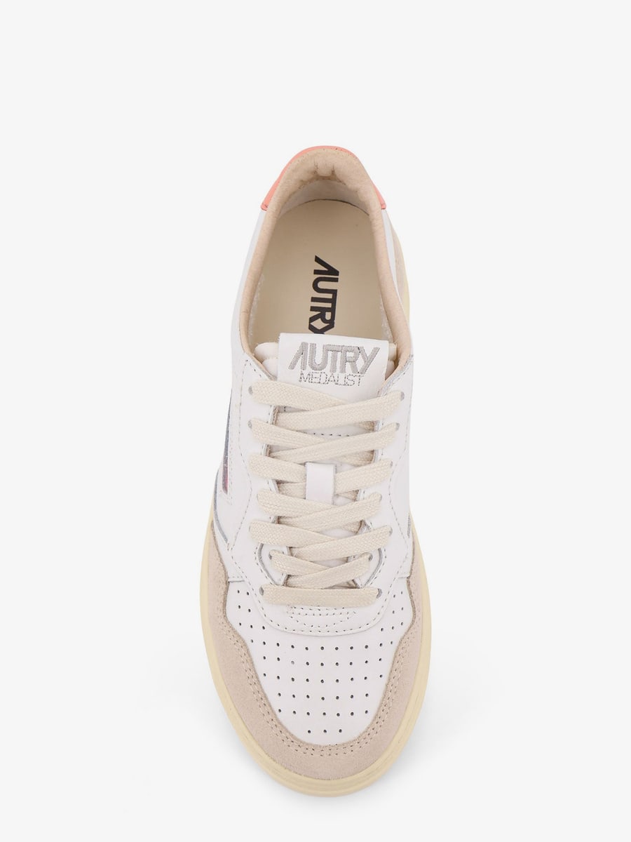 Autry Medalist leather sneakers, view 5