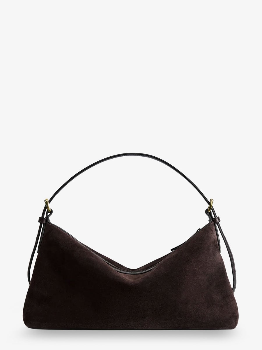 ATP ATELIER Castellare suede shoulder bag, view 2