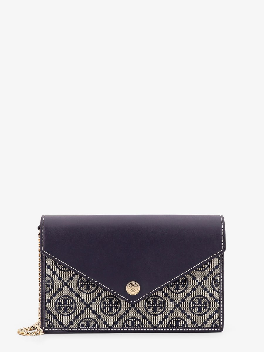 Tory Burch T-Monogram Envelope Chain Wallet