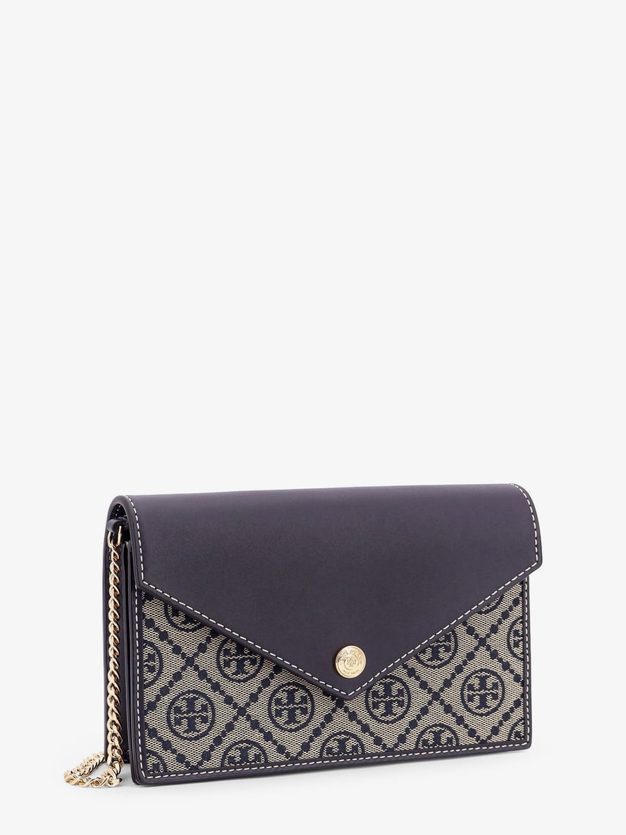 Tory Burch T-Monogram Envelope Chain Wallet, view 3