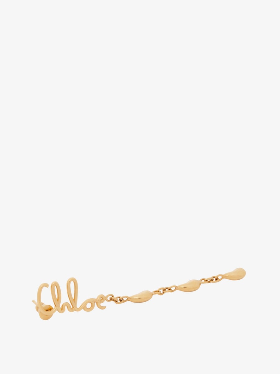Chloé Chloé Iconic metal earrings, view 2