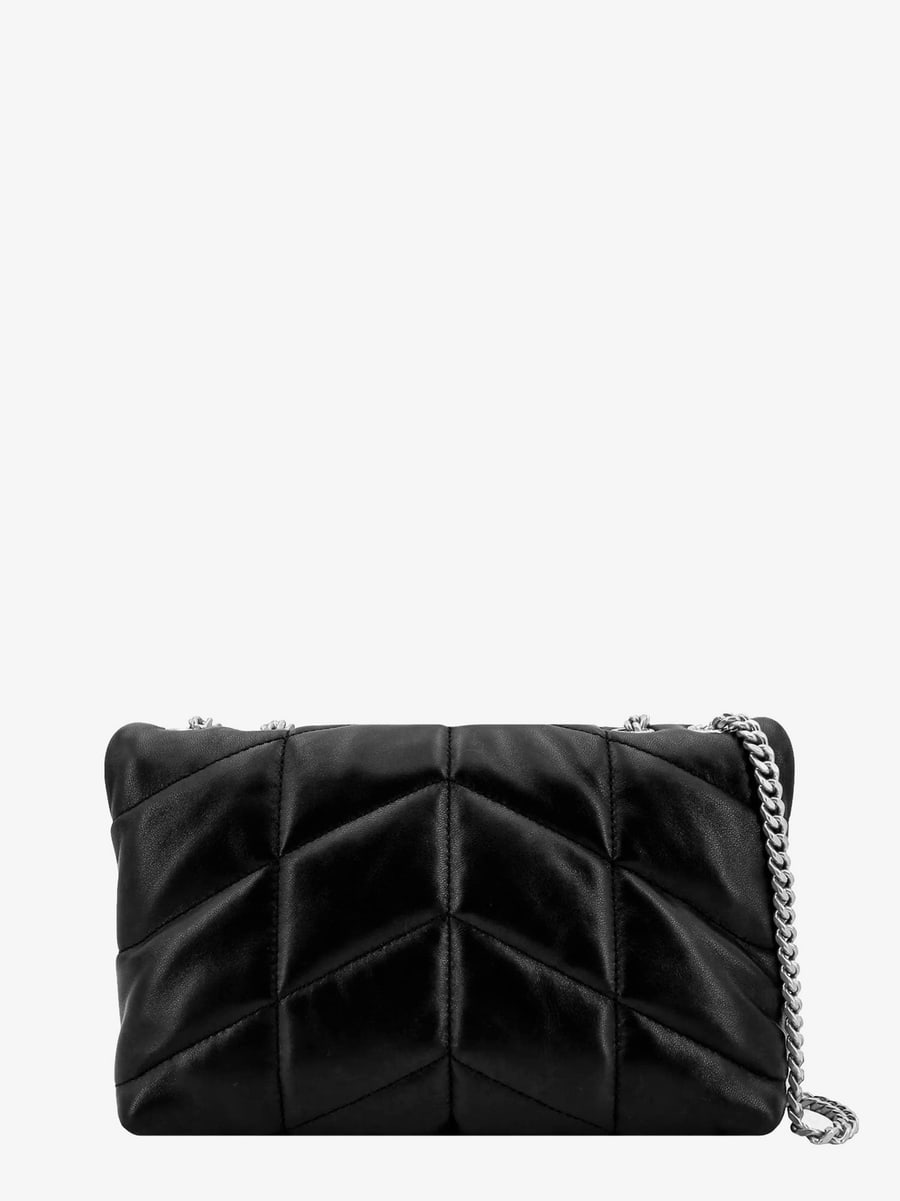 Saint Laurent Loulou Puffer Toy matelassé leather crossbody bag, view 2