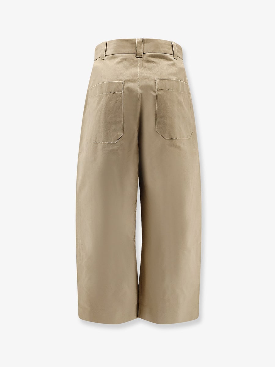 STUDIO NICHOLSON High-waisted cotton pants, view 2