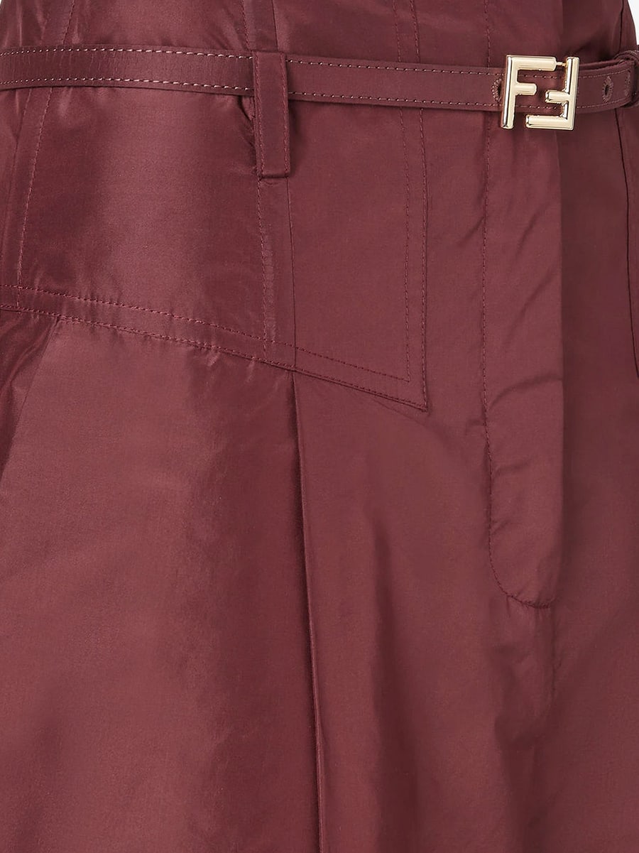 Fendi Taffeta' trousers, view 3