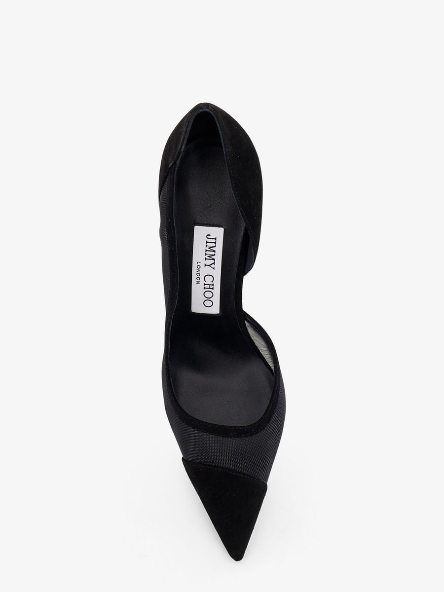 Jimmy Choo Brigitte 100 suede décolleté, view 5