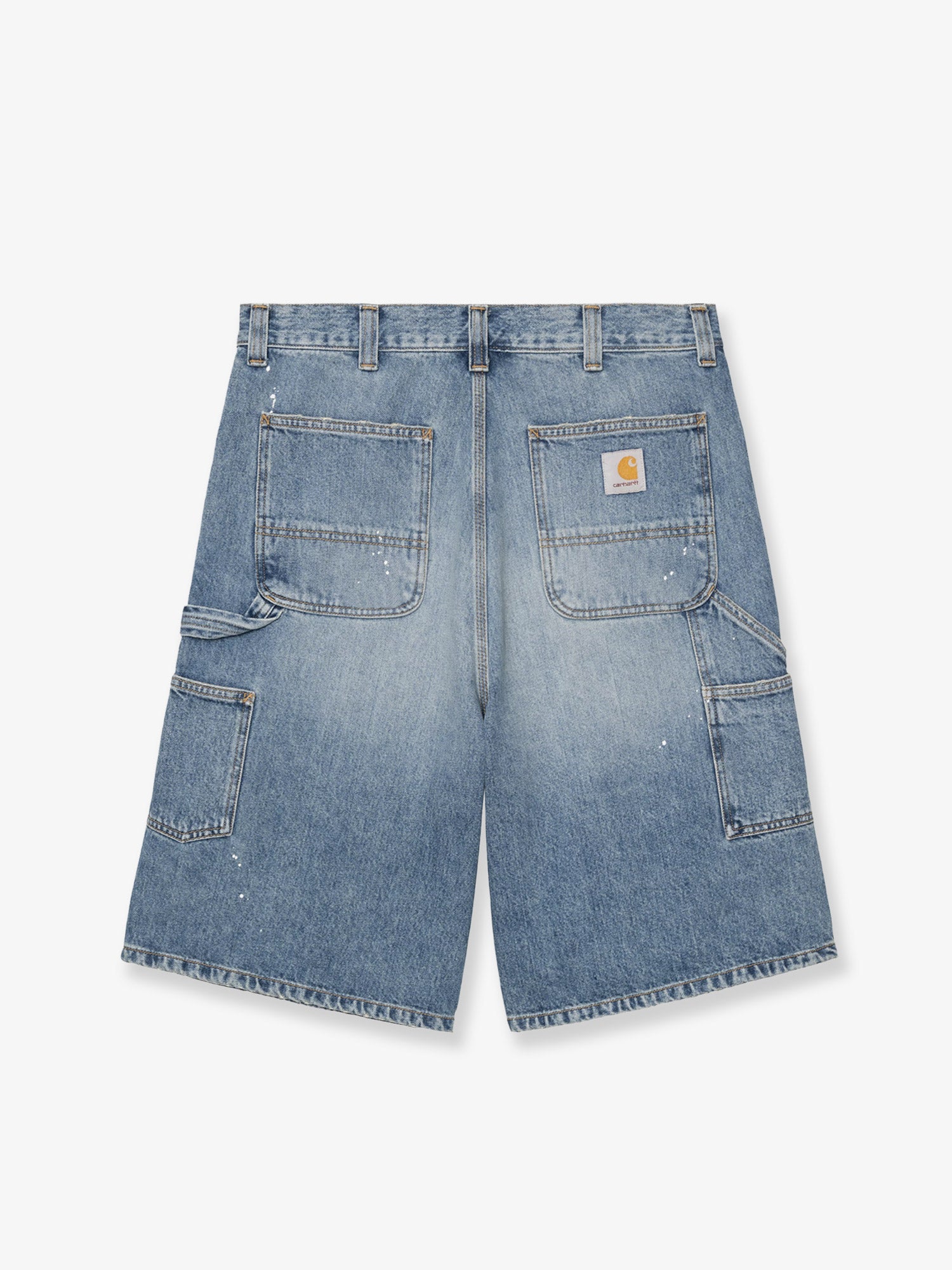 Carhartt WIP Og Single Knee Short blue denim bermuda shorts, view 2