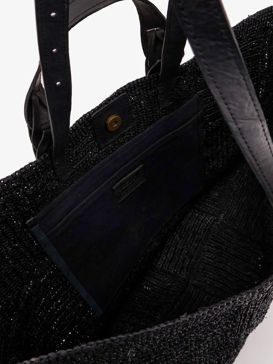 IBELIV Wild raffia shoulder bag, view 4