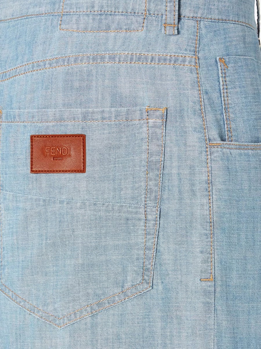 Fendi High waist jeans, view 3