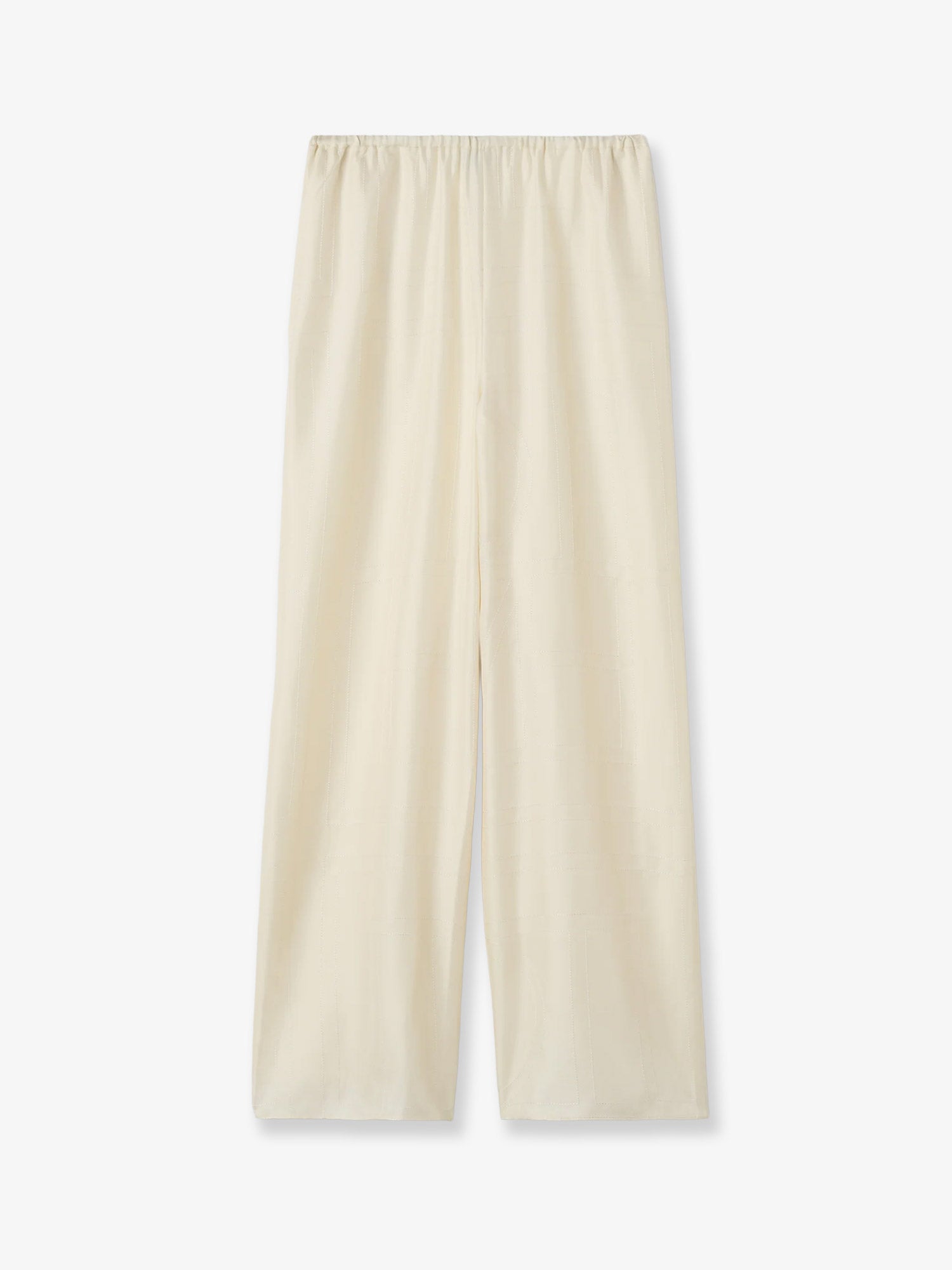Toteme Pajamas organic silk trousers, view 2